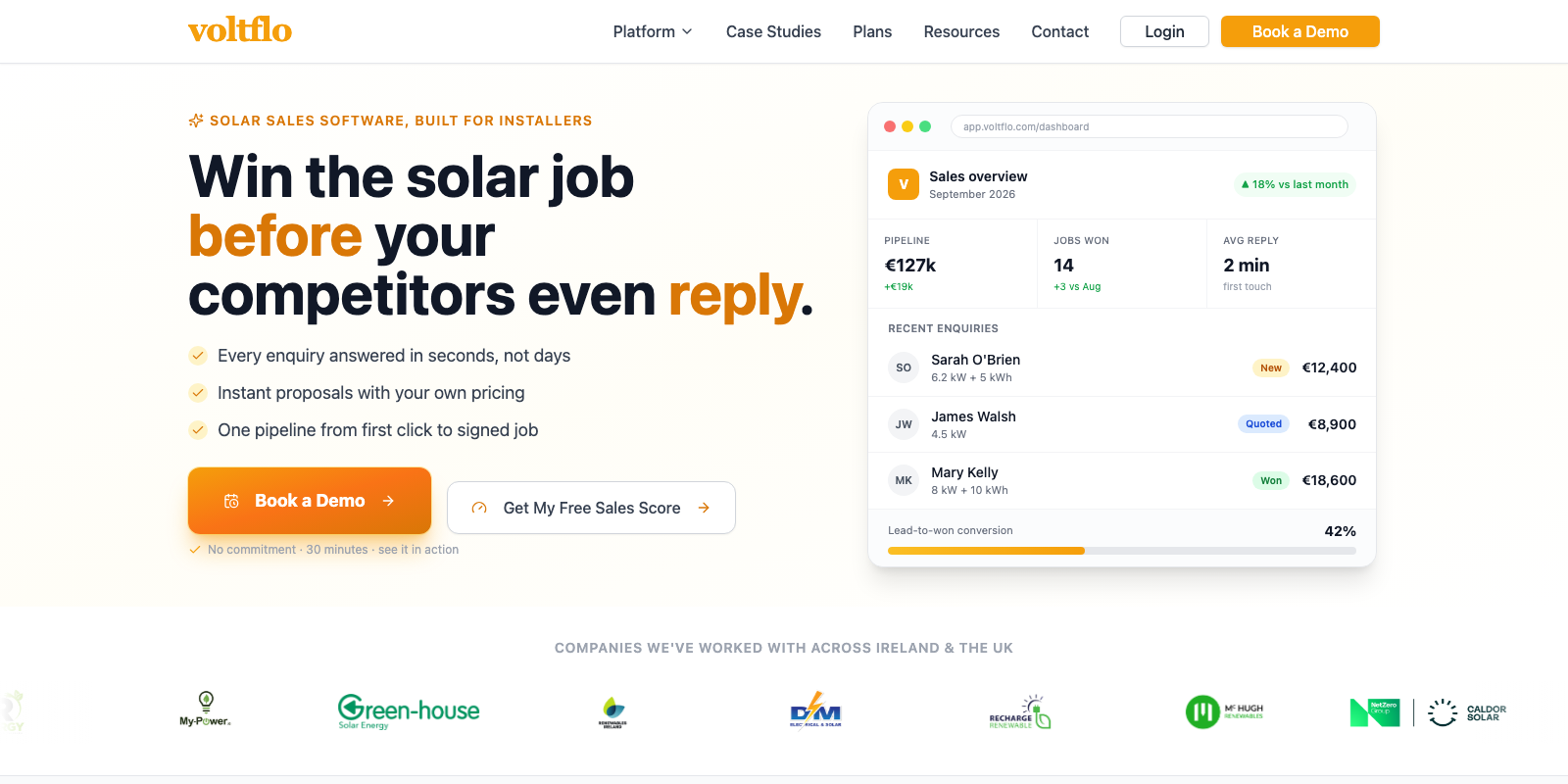 Voltflo screenshot